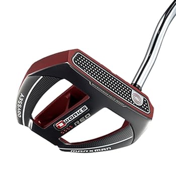 【中古】オデッセイ (ODYSSEY) パター O-WORKS パター 2018年モデル RED MARXMAN スチール メンズ 730777525330 右 ロフト角:3度 番手:PT｜AJIMURA-SHOP