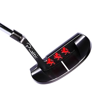 【中古】Piretti(ピレッティ) パター BLACK ONYX (ブラックオニキス) BOSA パター 365g 33インチ メンズ 右利き用 2.5