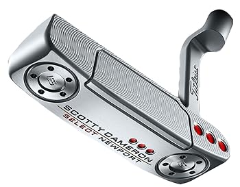 【中古】TITLEIST(タイトリスト)パター【カタログ純正シャフト装着モデル】SCOTTYCAMERONSELECT2018NEWPORTRH34スチールユニセックス733RA34右ロフト角:3