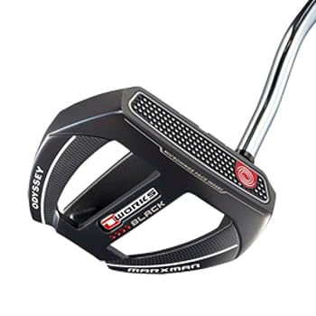 【中古】オデッセイ (ODYSSEY) パター O-WORKS パター 2018年模範例 BLACK MARXMAN スチール写真 メンズ 730781525340SP 右 屋根裏部屋角:3度 番手:PT