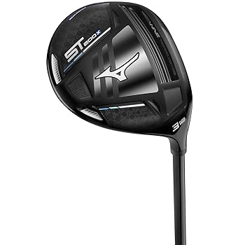 【中古】MIZUNO(ミズノ) ST 200X チタンフェアウェイウッド メンズ 右利き用 【カタログ純正シャフト装着モデル】 PLATINUM MFUSION F カーボンシャフト
