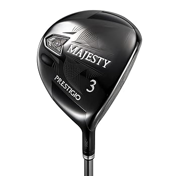 【中古】【未当て嵌める】MAJESTY（マジェスティ）PRESTIGIO OBSIDIAN FAIRWAY WOOD ゴルフ フェアウェイウッド MAJESTY LV755 2023年ひな形 R W5 オブシディアンブラック