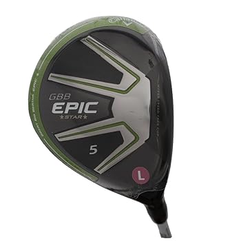 【中古】キャロウェイ (Callaway) フェアウェイウッド GBB EPIC STAR レディース 右利き用 番手FW#5 ロフト角18度 フレックスL シャフトSpeeder EVOLUTIO|AJIMURA-SHOP