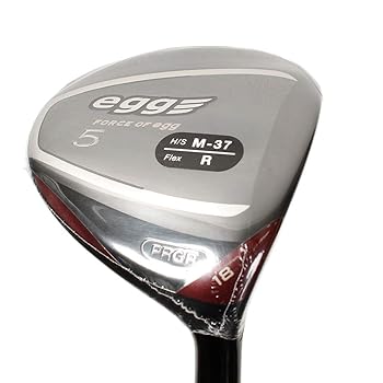 【中古】PRGR(プロギア) フェアウェイウッド 赤EGG 17アカエッグフェアウェイウッドM37#5 18 カーボン メンズ 17 EGG FW 右 番手:#5 フレックス:R