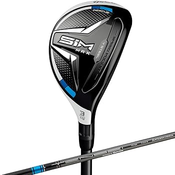 【中古】テーラーメイド(TAYLORMADE)SIMMAX(シムマックス)ユーティリティー【カタログ純正シャフト装着モデル】TENSEIBLUETM60カーボンシャフトメンズゴ