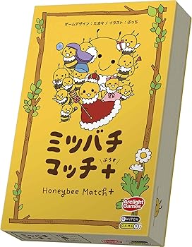 【中古】アークライト ミツバチマッチ+(ぷらす) (3-5人用 10分 6才以上向け) ボードゲーム