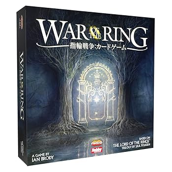【中古】余暇活動ジャパン 指環戦争状態：歌留多競り合い 日本語版 (2-4人用 90分 13才以上向け) ゲーム盤競り合い