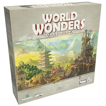 【中古】余暇活動ジャパン(HobbyJAPAN) ゲーム盤競り合い ワールド・ワンダーズ 日本語版