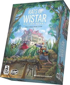 【中古】弧線ともし火 ラッツ・オブ・ウィスター (1-4人用 90分 13才以上向け) ゲーム盤競り合い