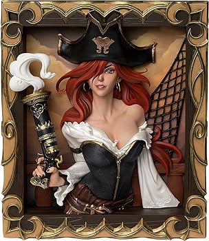 【中古】Infinity Studio x League of Legends The Bounty Hunter Miss Fortune 3D Frame