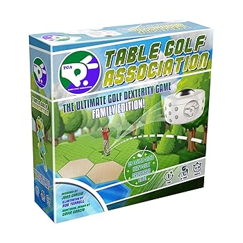 【中古】Meeple Mania Games テーブルゴルフ協会 - ファミリーエディション - TGA 器用さボードゲーム あらゆる年齢のゴルファー向け|AJIMURA-SHOP