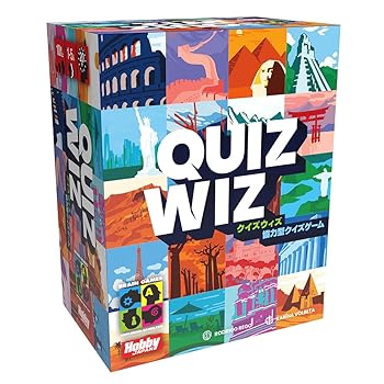 【中古】ホビージャパン クイズウィズ 日本語版 (1-5人用 20分 10才以上向け) ボードゲーム