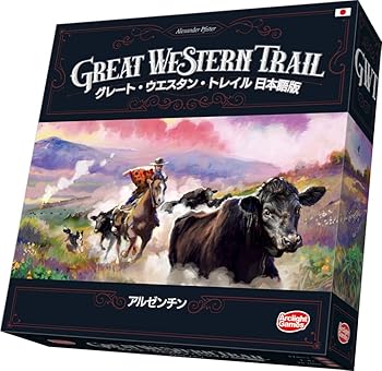【中古】弧線点火装置 グレート・ウエスタン・トレイル：アルゼンチン 日本語版 (1-4人用 75-150分 12才以上向け) ゲーム盤力くらべ