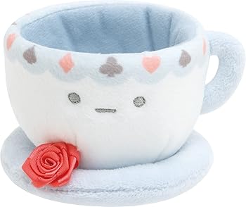 【中古】サンエックス すみっコぐらし「ふしぎの国のすみっコ」 てのりぬいぐるみ ティーカップ MF65401