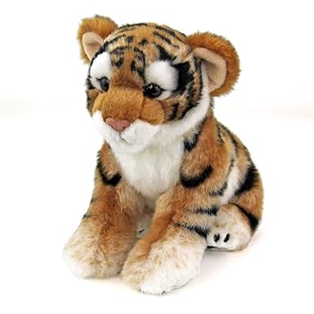 【中古】カロラータ アムールトラ ぬいぐるみ (トラ 子/リアルアニマルファミリー/やさしい手触り/ふわふわ) リアル 動物 おもちゃ 誕生祝い ギフト プレ
