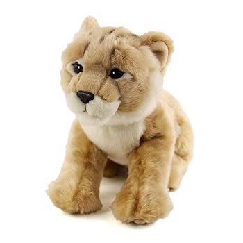 【中古】【未当て嵌める】カロラータ 百獣の王 ぬいぐるみ (子/リアルアニマルファミリー/分かりやすい肌ざわり) 本当の 毛の荒物 赤んぼう 手あそび おあやつり人形 差し上げ物 差し上げ物 生まれ落ちる