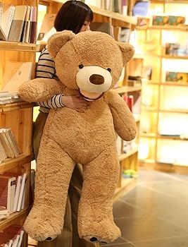 【中古】AMIRA TOYS ぬいぐるみ くま 馬鹿でかい 熊 大きなテディベア teddy bear 特大 仕立てもの風呂敷き包み クリスマス 抱き枕 毛の荒物 クリスマス 文字記号 INS一般受け