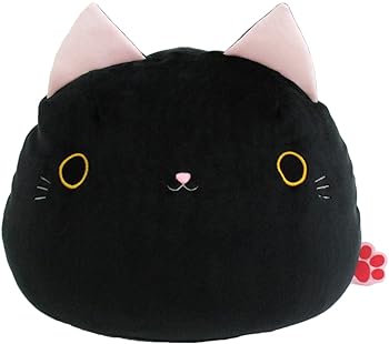 【中古】【未当て嵌める】三英取り引き ねこだんご お論なく座布団 くろ