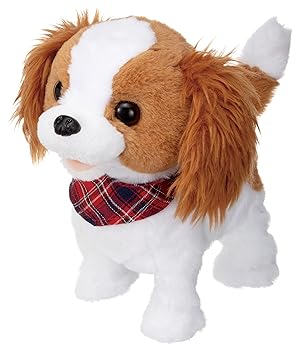 【中古】イワヤ(IWAYA) Hug&Touchあまえんぼスパニエル 電池で動くぬいぐるみ 電子ペット タッチセンサー・だっこセンサー搭載 スリープ機能搭載 音楽 鳴