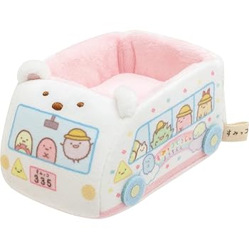 【中古】【未使用】すみっコぐらし すみっコぐらしコレクション すみっこもの 走るてのりぬいぐるみ ようちえんバス MF61301