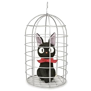 【中古】サンアロー(Sun Arrow) サン・アロー 魔女の宅急便 ジジ カゴ入 座 M K-8671