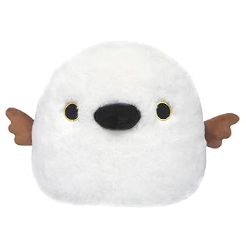 【中古】三英取り引き 一風変わった ぬいぐるみ とりだんご シマエナガ W21×D22×H20糎 毛の荒物