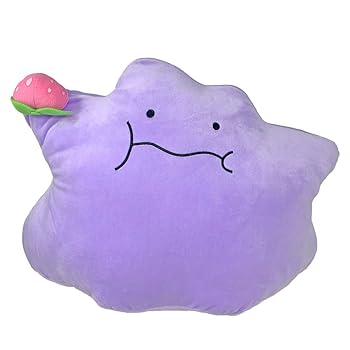 【中古】もぐもぐしている姿がカワイイ もぐもぐタイム めちゃでか ぬいぐるみ メタモン 約41cm 特大 公式 グッズ