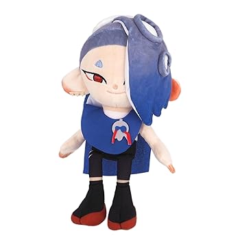 【中古】三英取り引き Splatoon (スプラトゥーン)3 ALL STAR COLLECTION フウカ (S) W10×D8×H21.5糎 ぬいぐるみ SP45