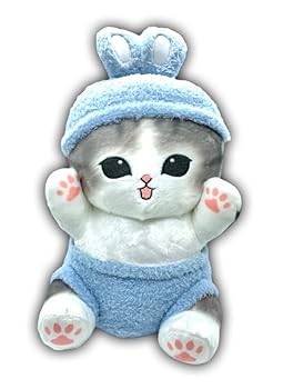 【中古】mofusand にゃんぱんつ！BIGぬいぐるみ モフサンド 30糎大きさ (うさぎ)
