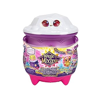【中古】【未当て嵌める】Magic Mixies マジカルジェム サプライズ カルデロンデラバルカ:お天道様。 耳あたらしいきらめく目! The Fizzing Cauldronのミクシーぬいぐるみを見せて、2つの魔