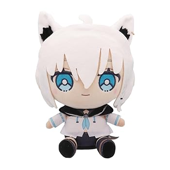 【中古】白上フブキ ぬいぐるみ ホロフレ friends with u 堅苦しさ グッズ