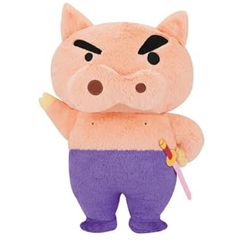 【中古】クレヨンしんちゃん めちゃもふぐっと ほっこりいやされぬいぐるみ ぶりぶりざえもん 大きい ぬいぐるみ かわいい 公式 グッズ 約39cm｜AJIMURA-SHOP