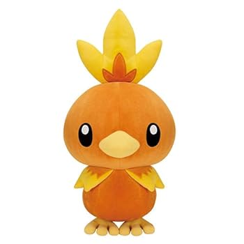 【中古】【未使用】もふっとした触り心地 めちゃもふぐっと ぬいぐるみ アチャモ 公式 グッズ 約27cm キャラクター 可愛い スカーレット バイオレット