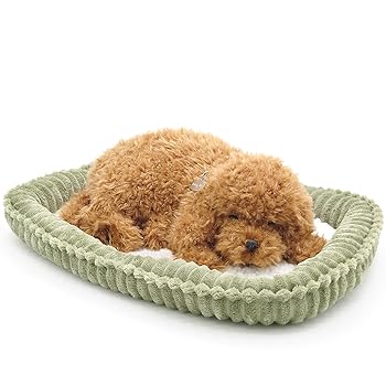 【中古】【未使用】ニニアンドキノ パーフェクトペット (小サイズ) トイプードル ぬいぐるみ 犬 いぬ イヌ リアル 本物 そっくり 雑貨 動物 アニマル 癒し 動く プ｜AJIMURA-SHOP
