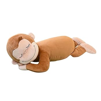 【中古】おさるのジョージ スーパーラージ ぬいぐるみ おやすみ 約44cm｜AJIMURA-SHOP