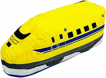 【中古】MORIPiLO 抱き枕 プラレール 新幹線 御医者さん黄色 (ダイカットクッション 大) 肌に分かりやすいマイクロ出どころ グッズ ぬいぐるみ 睡眠時間枕 60x23x23