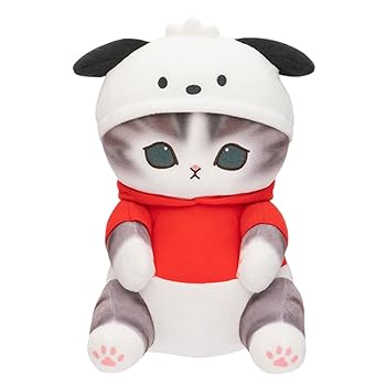 【中古】mofu’sand x サン’リオコラボ キャラクターズ BIGぬいぐるみ 約24cm (ポチャッコ)