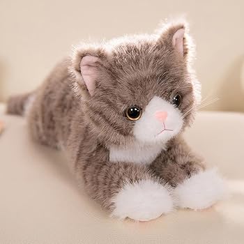 【中古】猫 猫 飾りつけ 抱き枕 座布団 マスコット 本当の 猫 猫 差し上げ物 可愛らしい ふわふわ 茶虎 三毛猫 ぬいぐるみ猫 猫 黒猫 白猫 好いたらしい