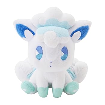 【中古】【未当て嵌める】ポケモンセンターオリジナル ぬいぐるみ サイコソーダ・リフレッシュ アローラロコン