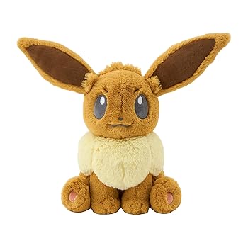 【中古】ポケモンセンターオリジナル ふわふわ抱きぬいぐるみ イーブイ