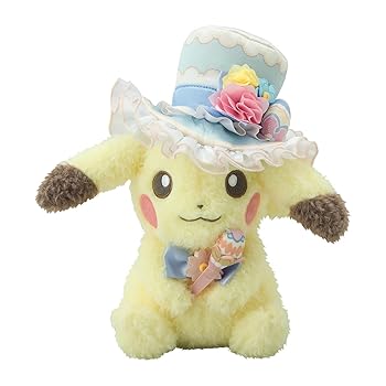 【中古】ポケモンセンターオリジナル ぬいぐるみ Pok?mon Botanical Easter ピカチュウ