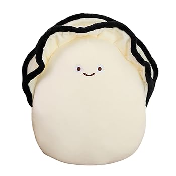 【中古】【未使用】S.T.S.G 牡蠣 ぬいぐるみ クッション 笑顔 インテリア ユニーク 低反発 もちもち ふわふわ 可愛い 癒し 添い寝 面白い (にっこり：50cm)