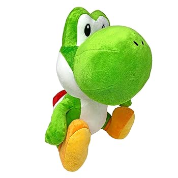 【中古】百貨店マリオ 特大大きさ ぬいぐるみ おすわり ヨッシー 堅苦しさ グッズ 約42糎 (みどりヨッシー)
