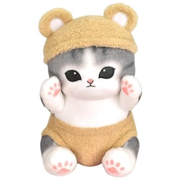 【中古】にゃんぱんつ！ BIG ぬいぐるみ mofusand ぢゅの 全2種 約30cm (くまのおぱんつ)