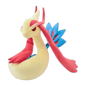 【中古】【未使用】ポケモンセンターオリジナル ロングにょろにょろぬいぐるみ ミロカロス