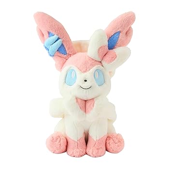 【中古】ポケモンセンターオリジナル ふわふわ抱きぬいぐるみ ニンフィア