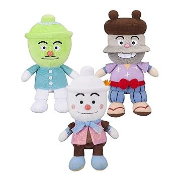 【中古】セガトイズ そこいけ! アンパンマン プリちぃビーンズS Plus × 3個仕掛ける (てんどんまん + かつどんまん + かまめしどん) 各1個ずつ