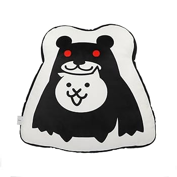 【中古】【未当て嵌める】ダイカットクッション ネコブラックマ にゃんこ大バス発着場 その他-おもちゃ