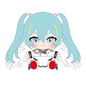 【中古】ガンダム45周年 x 初音ミク 初音ミク x ウイングガンダムゼロEW ぬいぐるみ