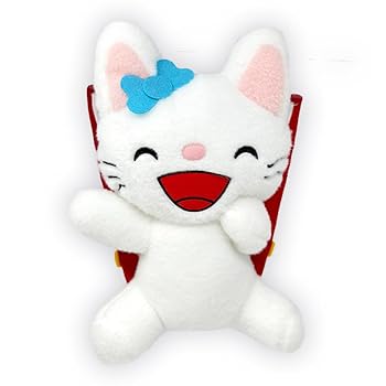 【中古】ノンタンぬいぐるみ背嚢2 堅苦しさ グッズ 可愛らしい 約36糎 (弁慶格子(シュロの葉))